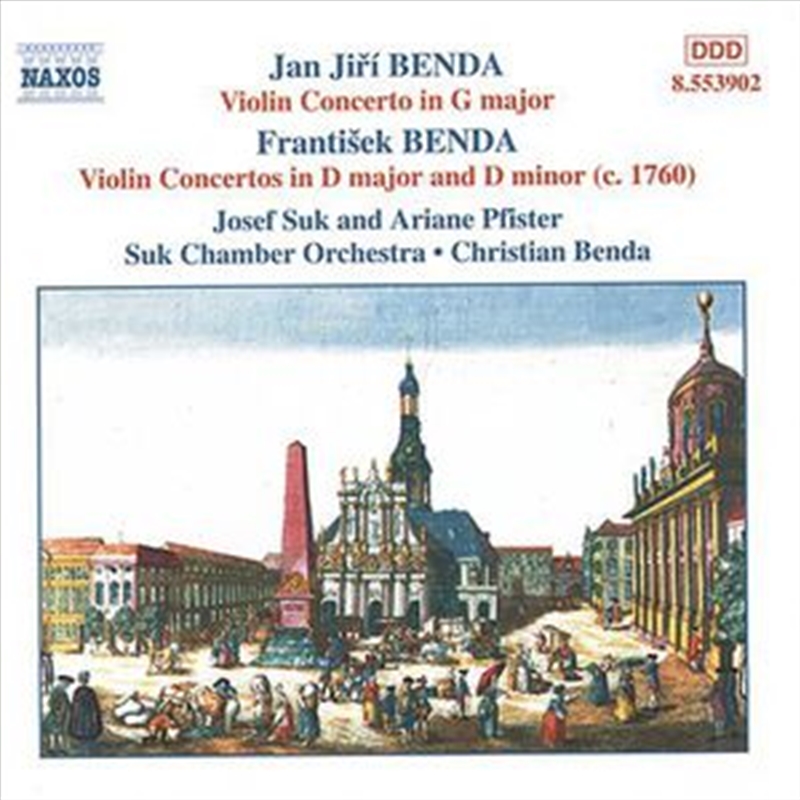 Benda: Violin Concerto/Violin Concertos/Product Detail/Classical