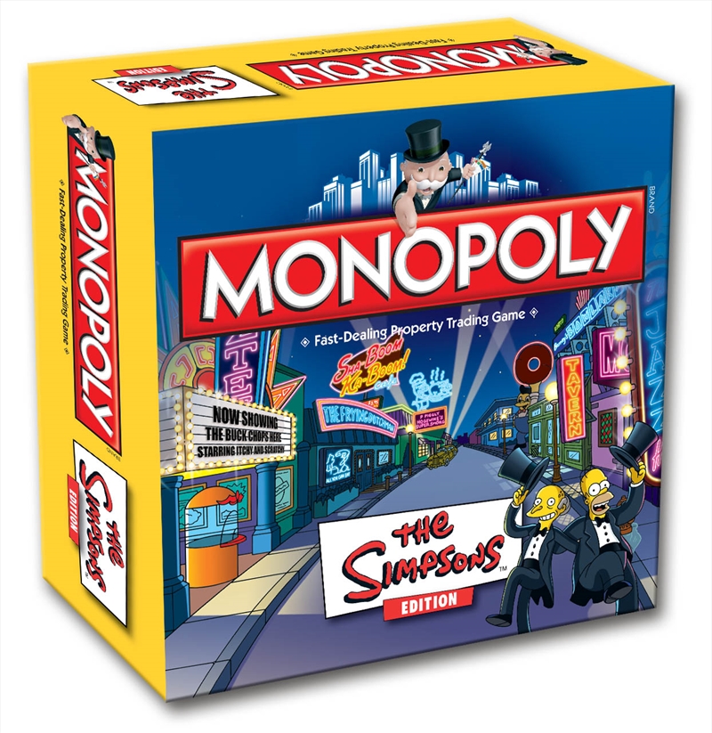 Simpsons Monopoly/Product Detail/Board Games