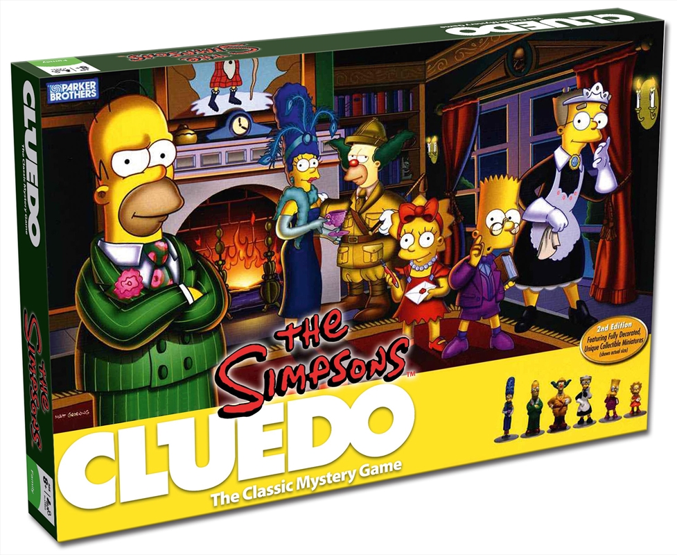Simpsons Cluedo/Product Detail/Board Games