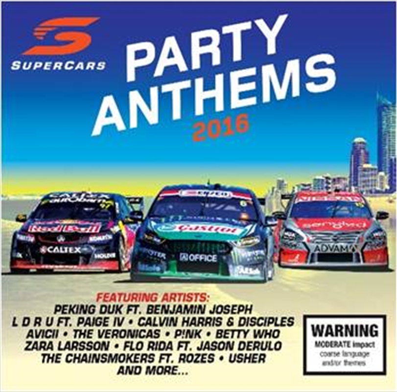 V8 Supercars - Party Anthems 2016/Product Detail/Various