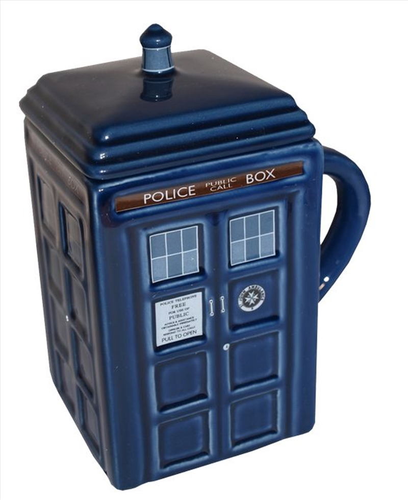 Doctor Who Tardis Mug With Lid/Product Detail/Mugs