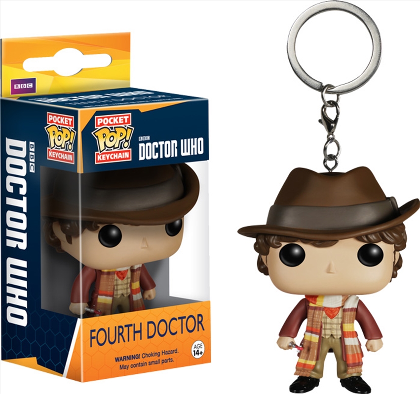 Doctor Who 4th Dr Pop Keychain/Product Detail/Movies