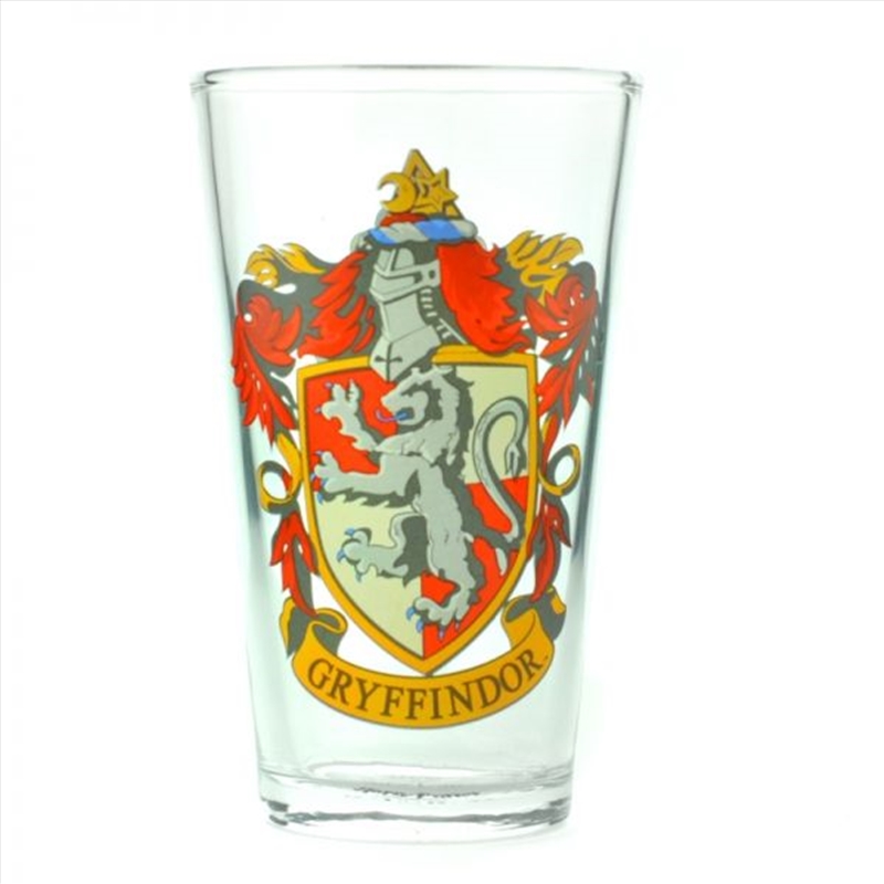 Gryffindor Crest Glass/Product Detail/Glasses, Tumblers & Cups