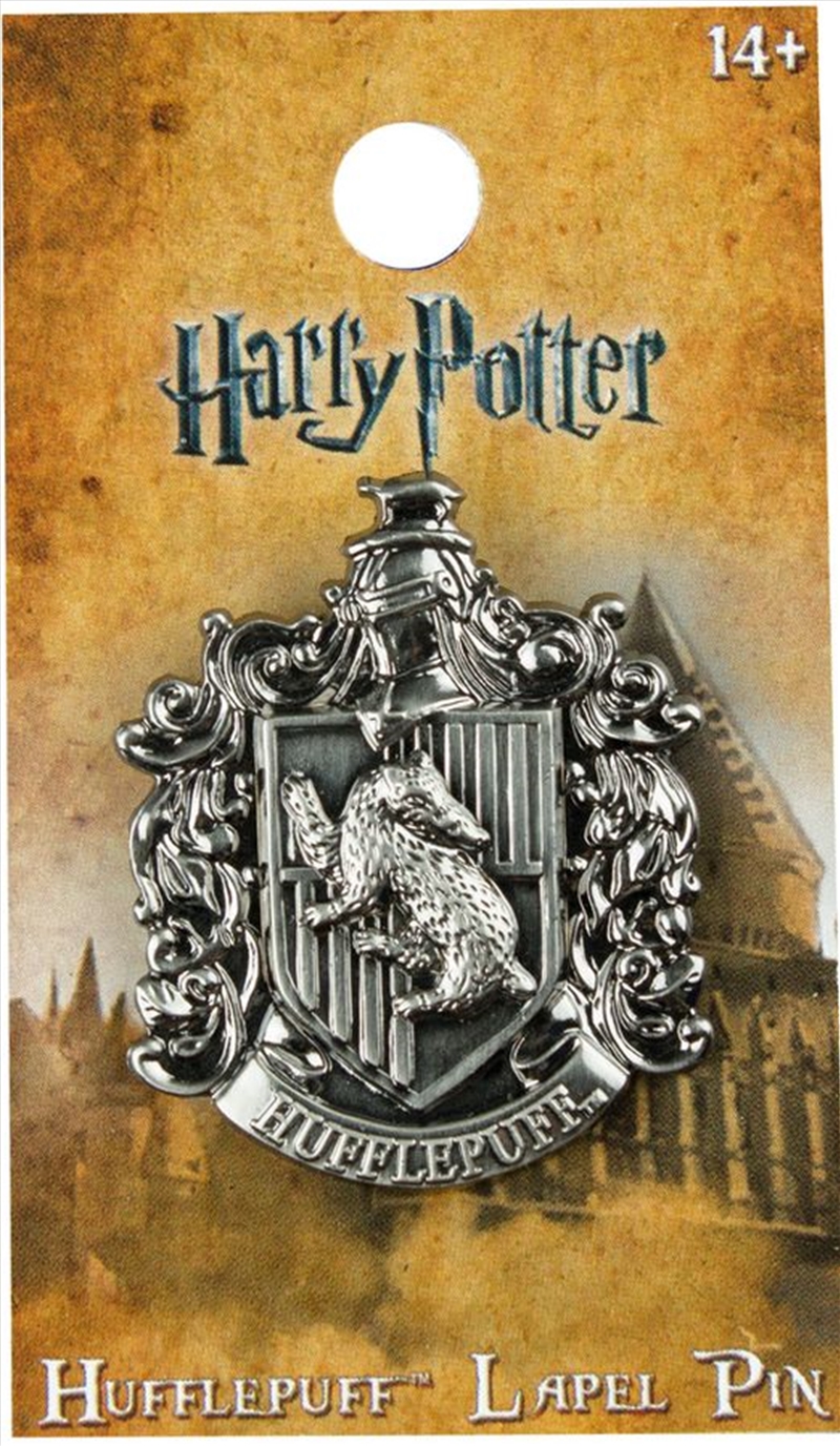 Hufflepuff Logo Pin/Product Detail/Buttons & Pins