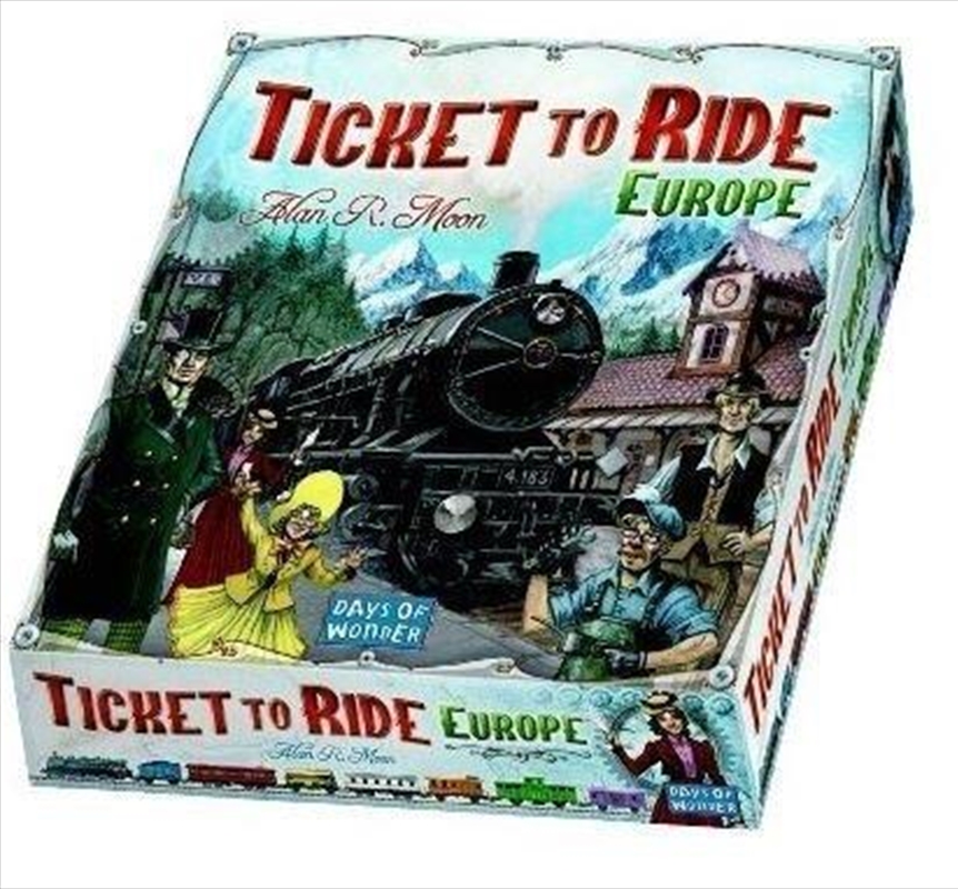 Ticket To Ride Europe/Product Detail/Board Games