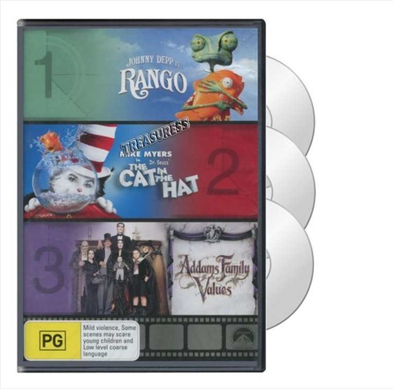 Rango/Cat In The Hat/Addams Family/Product Detail/Animated
