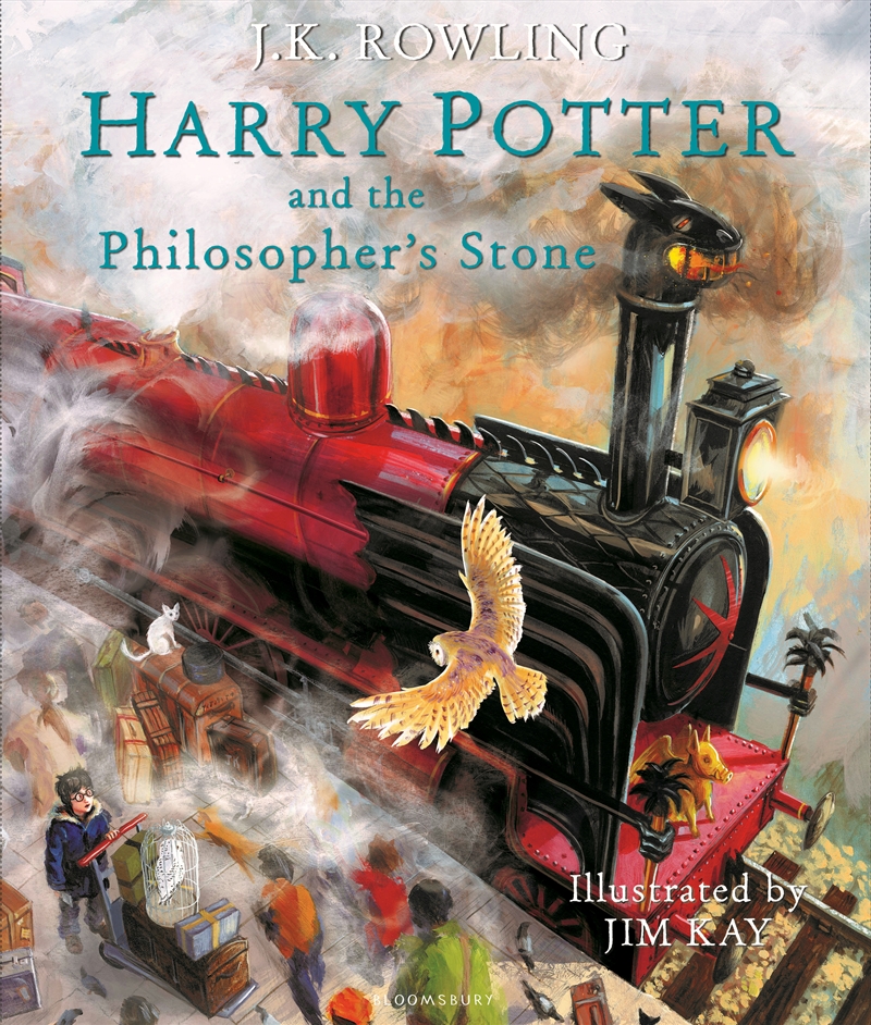 Harry Potter and the Philosopher's Stone: Illustrated Edition | Hardback Book