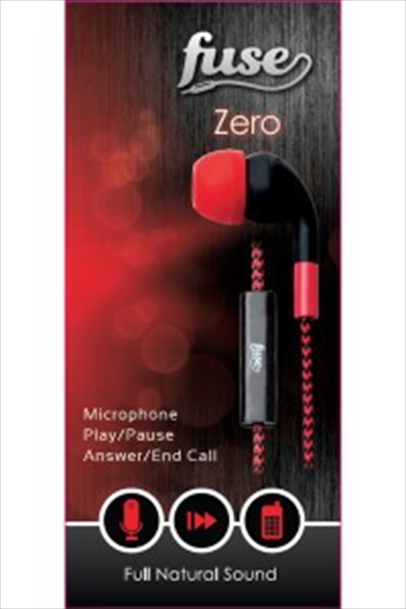 Fuse Zero - Red/Product Detail/Headphones