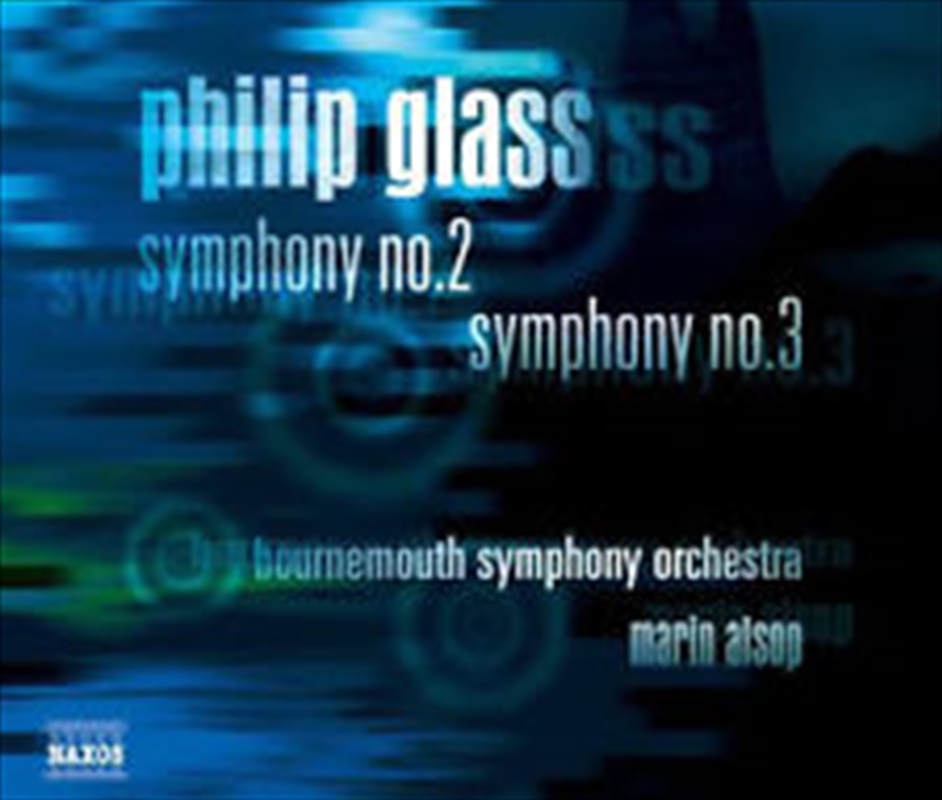 Glass: Symphony No 2 & 3/Product Detail/Classical
