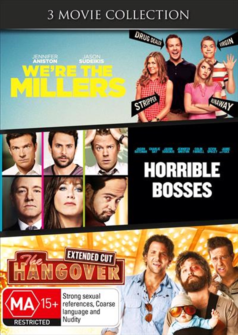 We're The Millers / Horrible Bosses / The Hangover | DVD