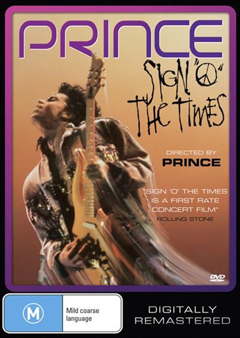 Sign O The Times Live/Product Detail/Visual