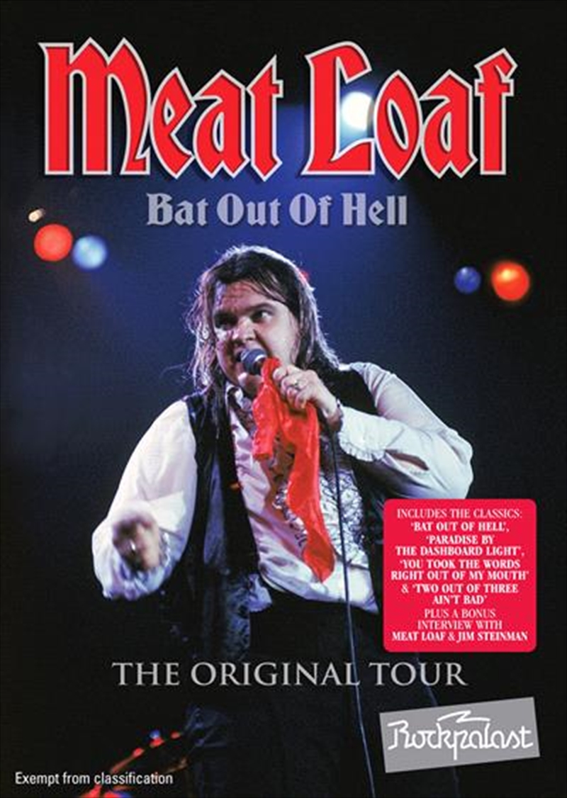 Bat Out Of Hell: Original Tour/Product Detail/Visual