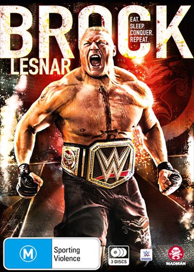 WWE - Brock Lesnar - Eat. Sleep. Conquer. Repeat./Product Detail/Sport