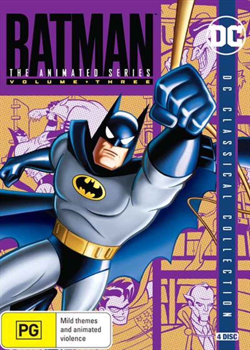 Batman - The Animated Series - Vol 3/Product Detail/Animated