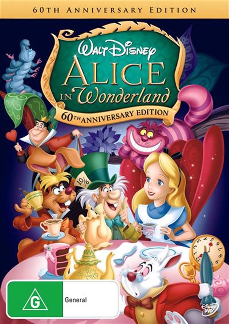 Alice In Wonderland - 60th Anniversary Edition | DVD