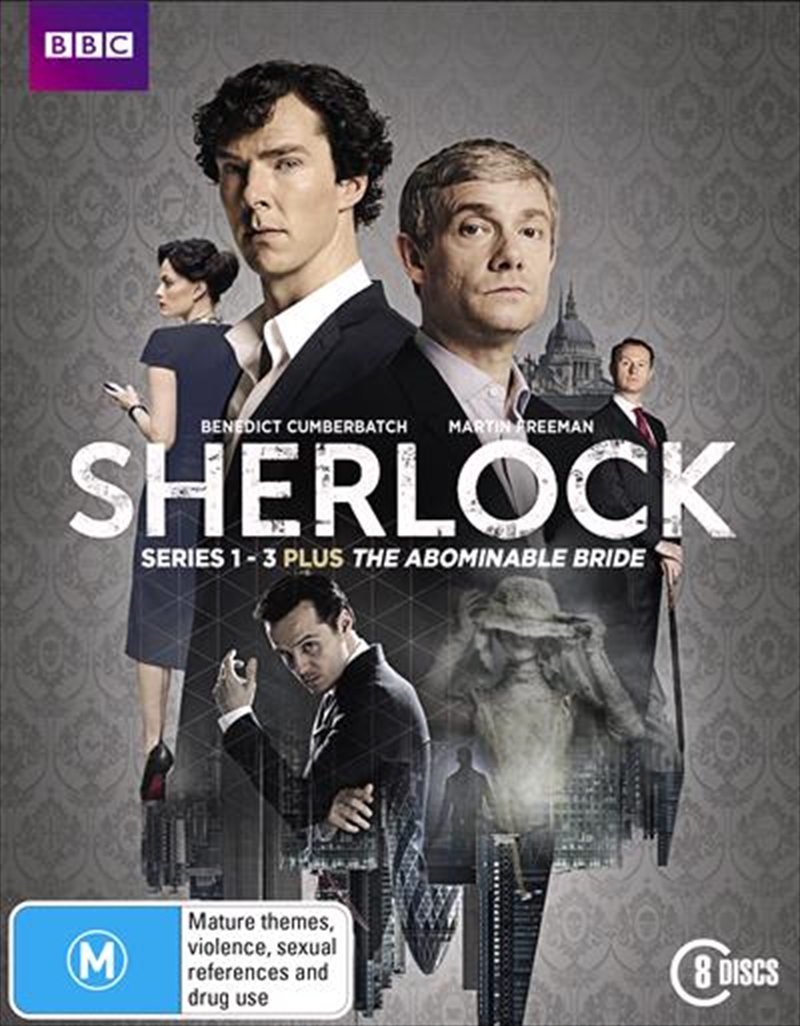 Sherlock / Sherlock Holmes - The Abominable Bride - Series 1-3 | Blu-ray