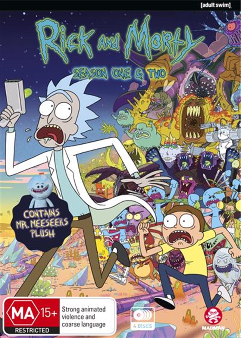 Rick And Morty - Season 1-2  Boxset - + Mr Meeseeks Plush/Product Detail/Animated