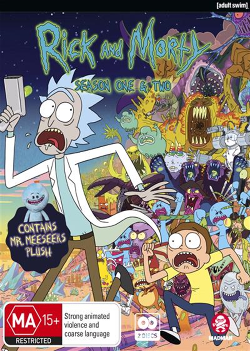 Rick And Morty - Season 1-2  Boxset - + Mr Meeseeks Plush/Product Detail/Animated