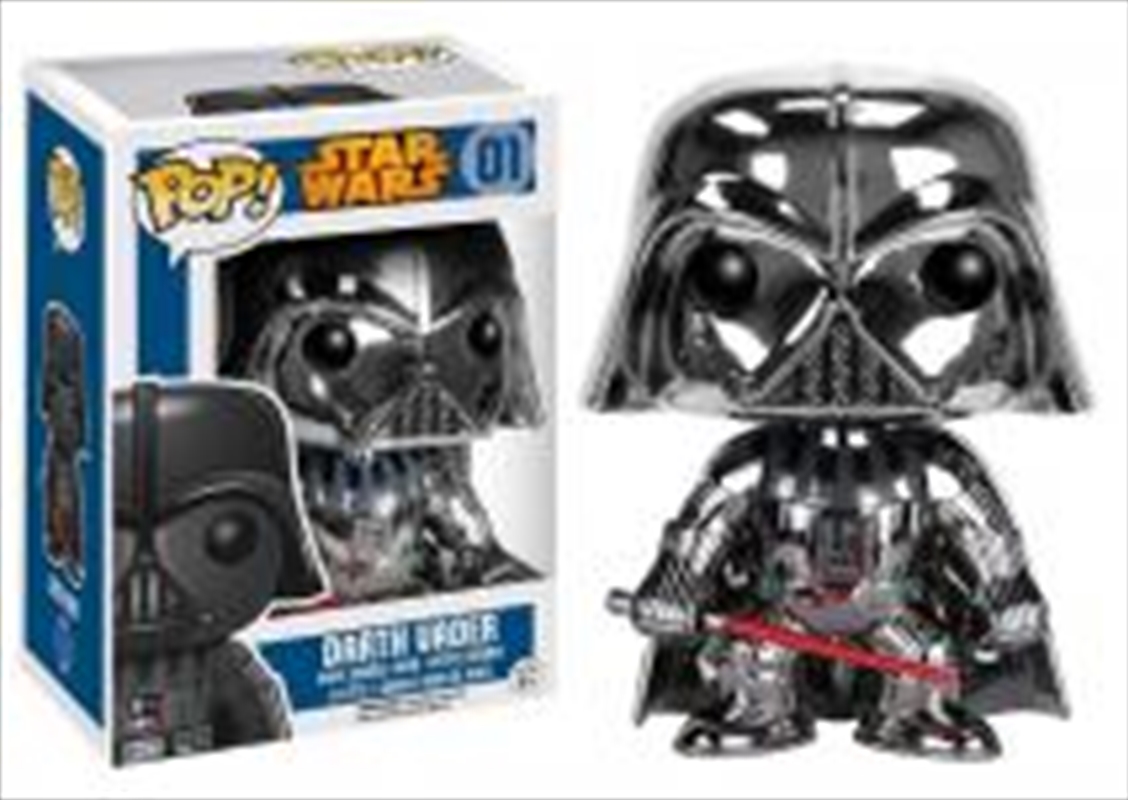 Star Wars - Darth Vader Chrome US Exclusive Pop! Vinyl	/Product Detail/Movies