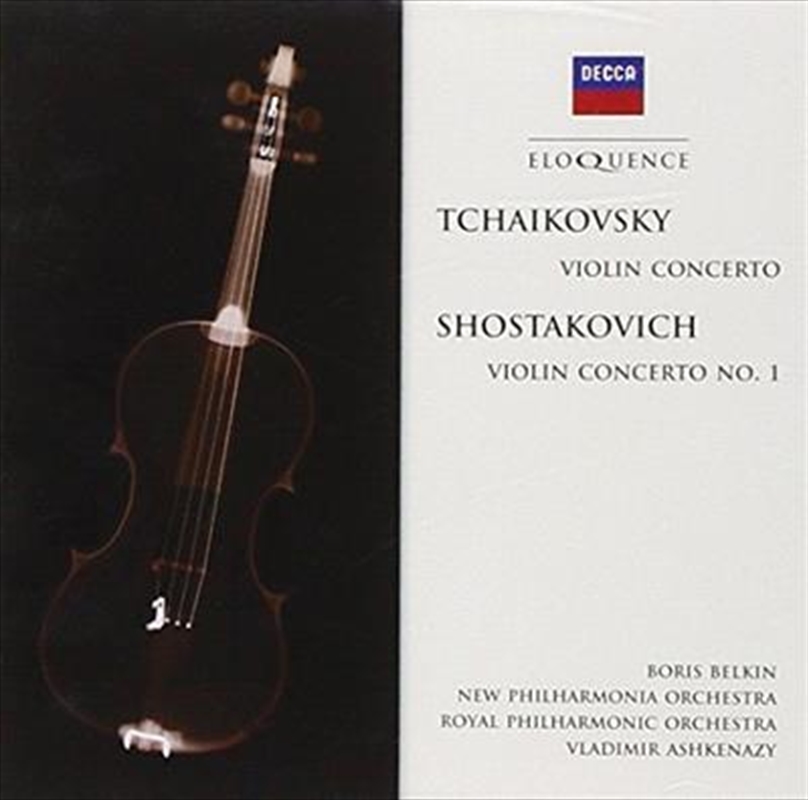Tchaikovsky: Violin Concerto/Shostakovich:Violin Concerto No 1/Product Detail/Classical