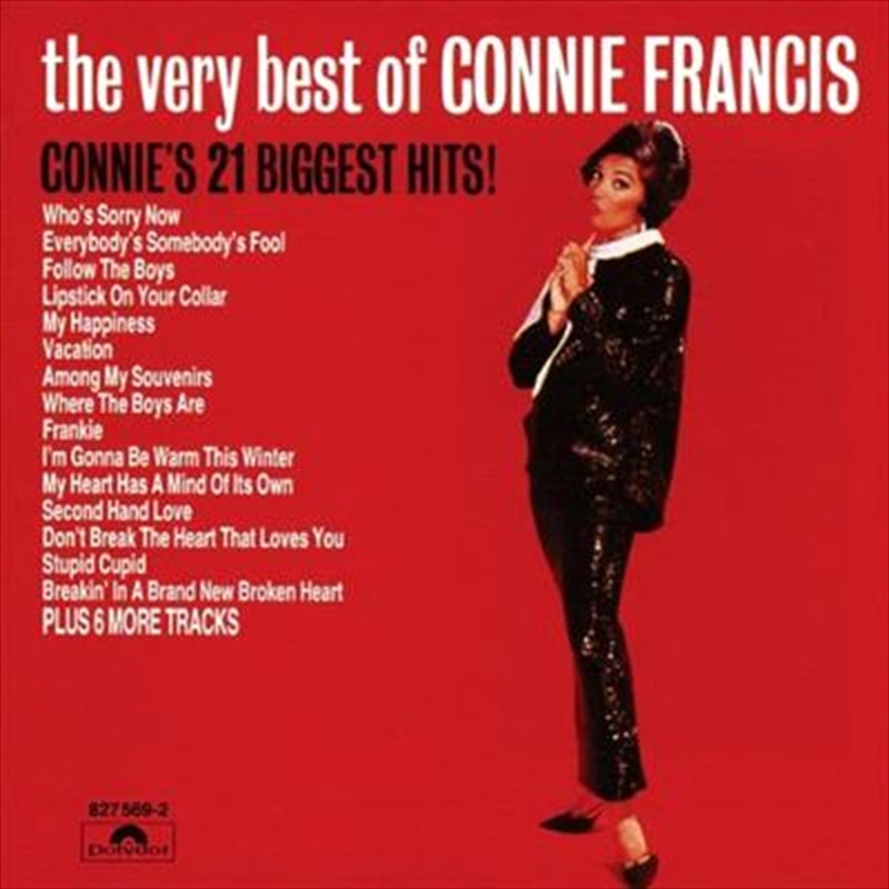 Very Best Of Connie Francis/Product Detail/Rock/Pop