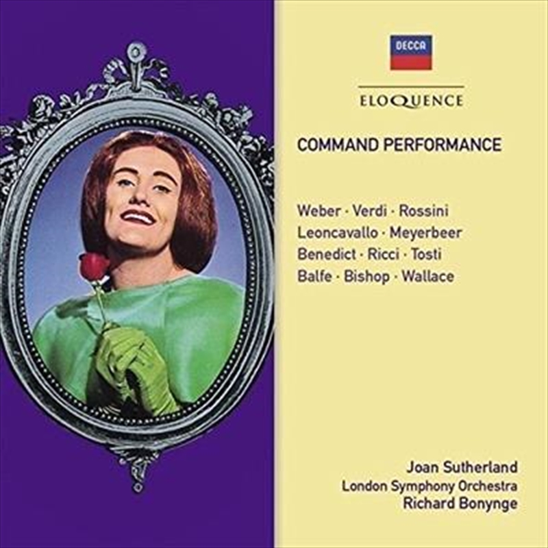 Command Performance; Weber, Verdi, Rossini Etc/Product Detail/Classical
