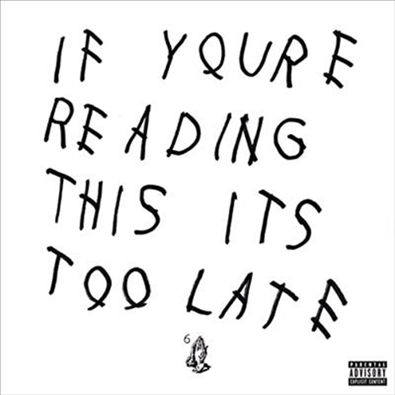If You're Reading This It's Too Late/Product Detail/Rap/Hip-Hop/RnB