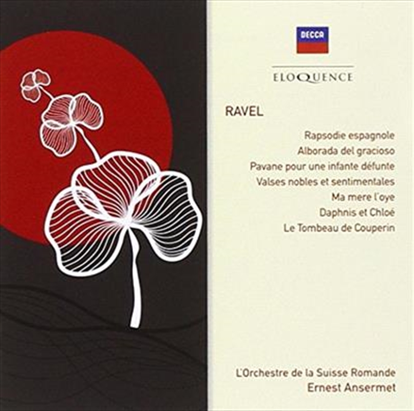 Ravel- Ma Mere L'oye /  Daphnis Et Chloe / Tombeau De Couperin / Rapsodie Espagnole / Pavane | CD