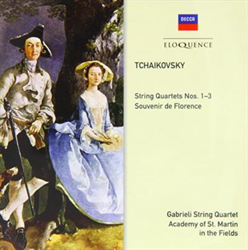 String Quartets Nos 1-3 Souvenir De Florence | CD