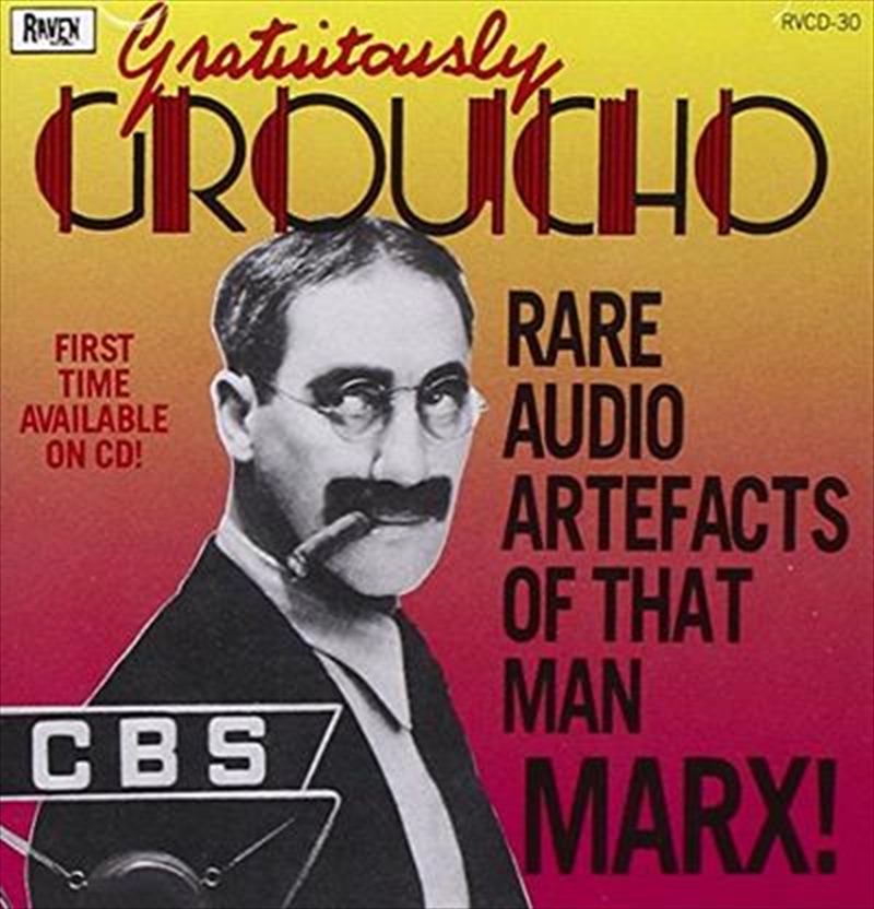 Gratuitously Groucho/Product Detail/Comedy