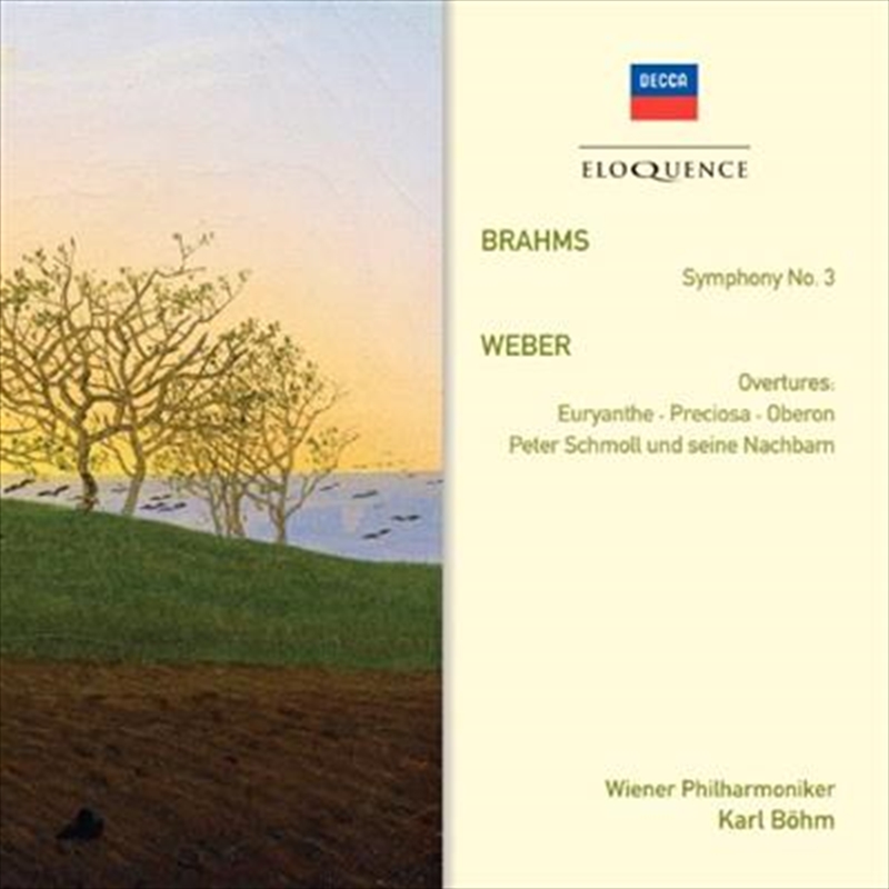 Brahms: Symphony No 3/Weber: Overtures,Euryanthe,Preciosa, Oberon/Product Detail/Classical