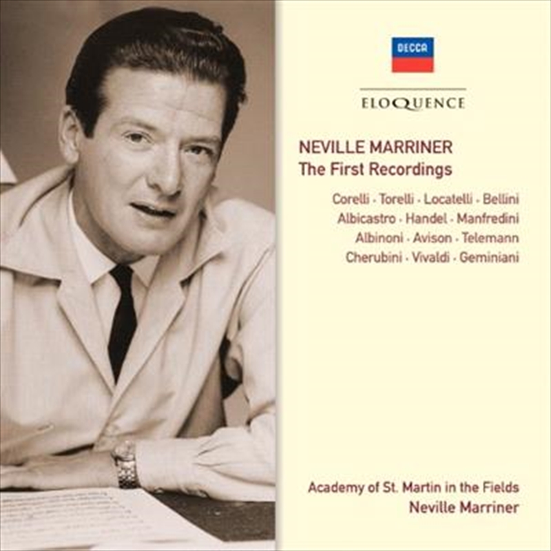 Neville Marriner - The First Recordings/Product Detail/Classical