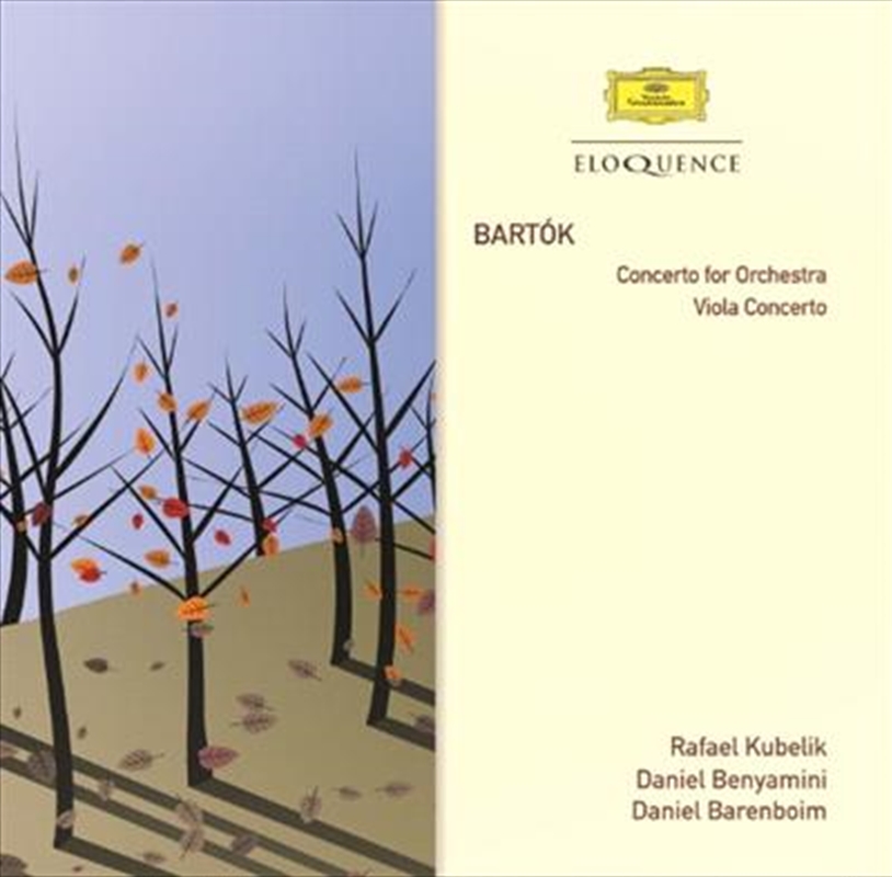Bartok: Concerto For Orchestra/Viola Concerto/Product Detail/Classical