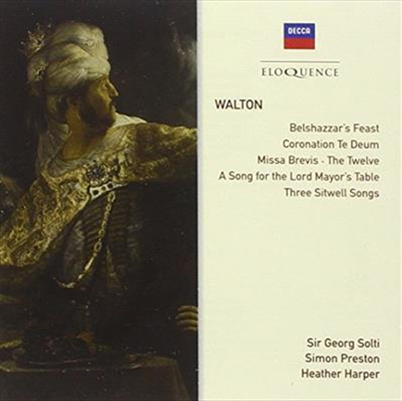 Walton- Belshazzar's Feast /  Choral Works / Three Sitwell Songs | CD