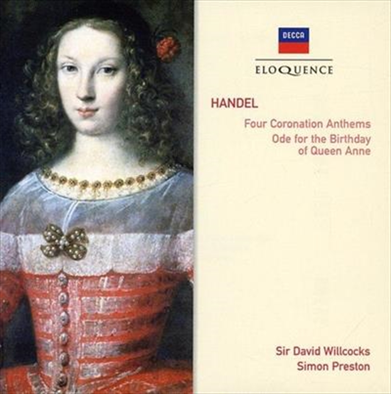 Buy Handel Four Coronation Anthems / Ode For The Birthday Of Queen