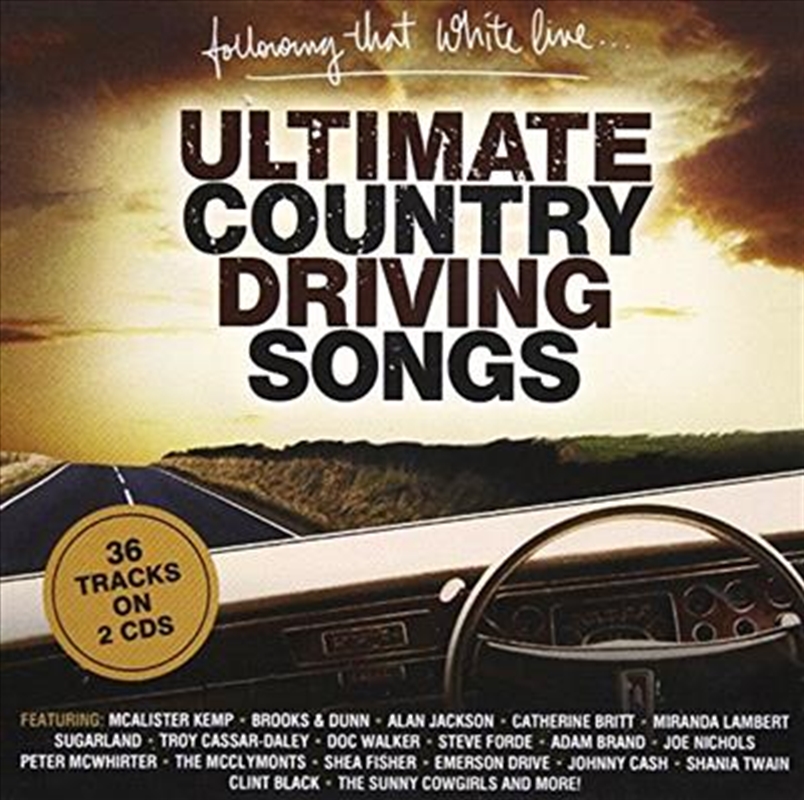 Ultimate Driving Country: Following The White Line/Product Detail/Compilation