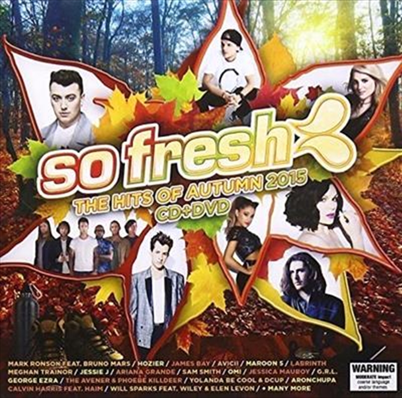 So Fresh- The Hits Of Autumn 2015 CD/DVD/Product Detail/Various