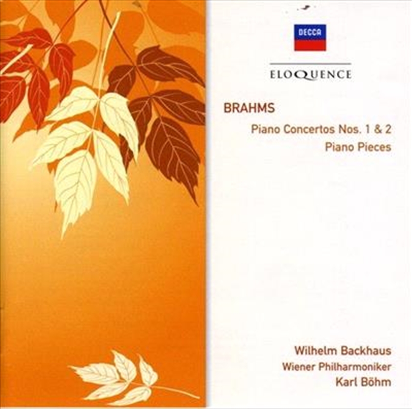 Brahms: Piano Concertos 1 and 2 / Piano Pieces | CD