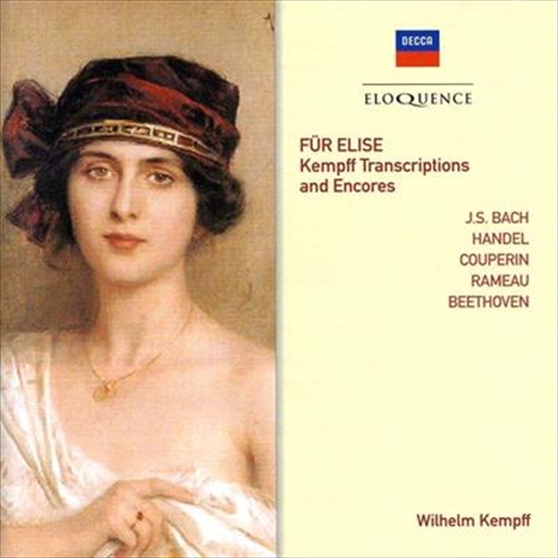 Kempf Transcriptions and Encores/Product Detail/Classical