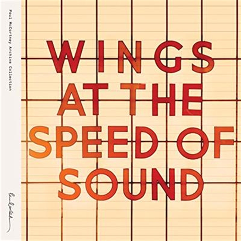 At The Speed Of Sound/Product Detail/Rock/Pop