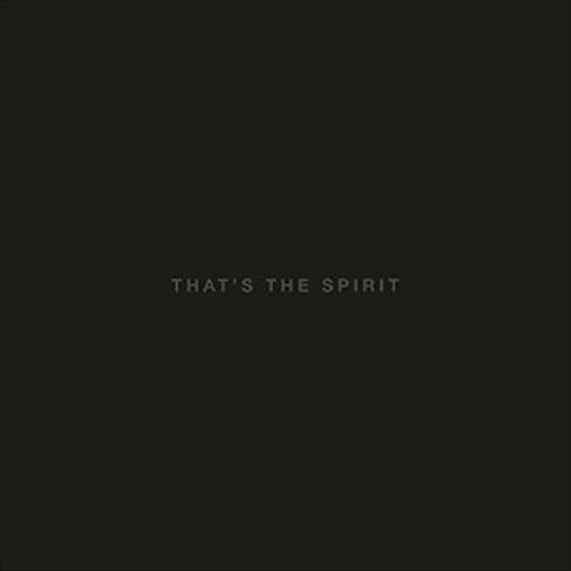 That's The Spirit | CD