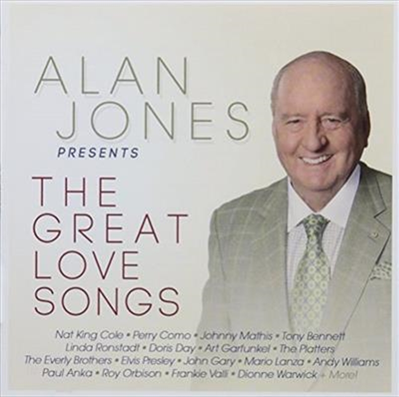 Alan Jones Presents The Great Love Songs/Product Detail/Compilation