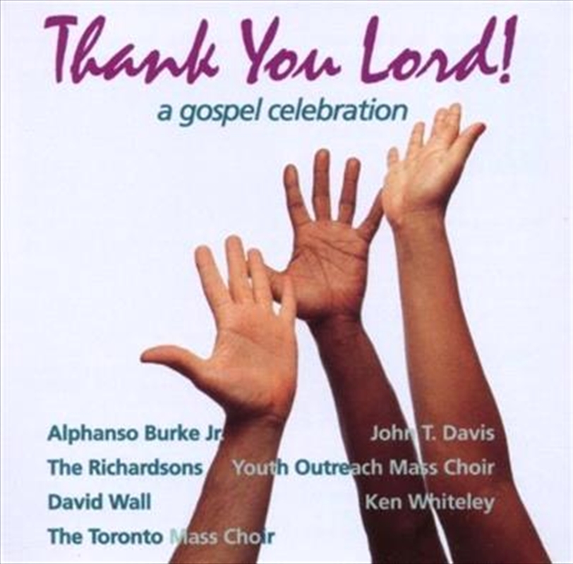 Thank You Lord! A Gospel Celebration/Product Detail/Various
