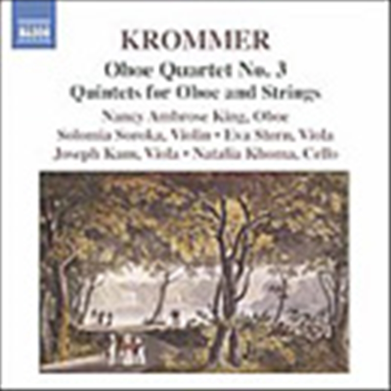 Krommer: Oboe Quartet No 3/Product Detail/Classical