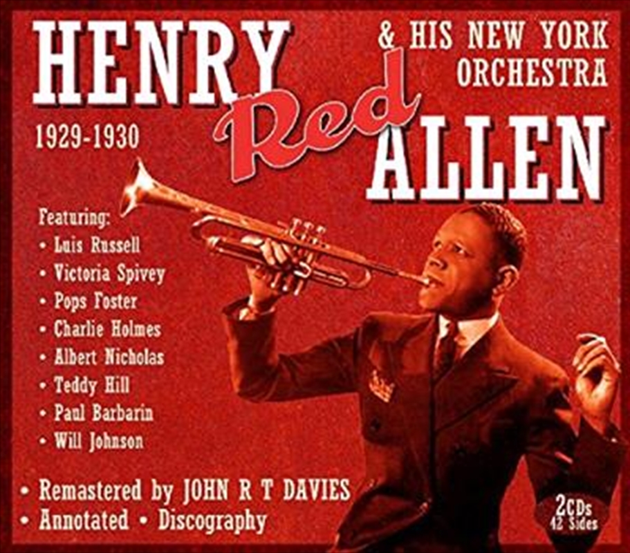 Henry Red Allen and His New York Orchestra/Product Detail/Jazz