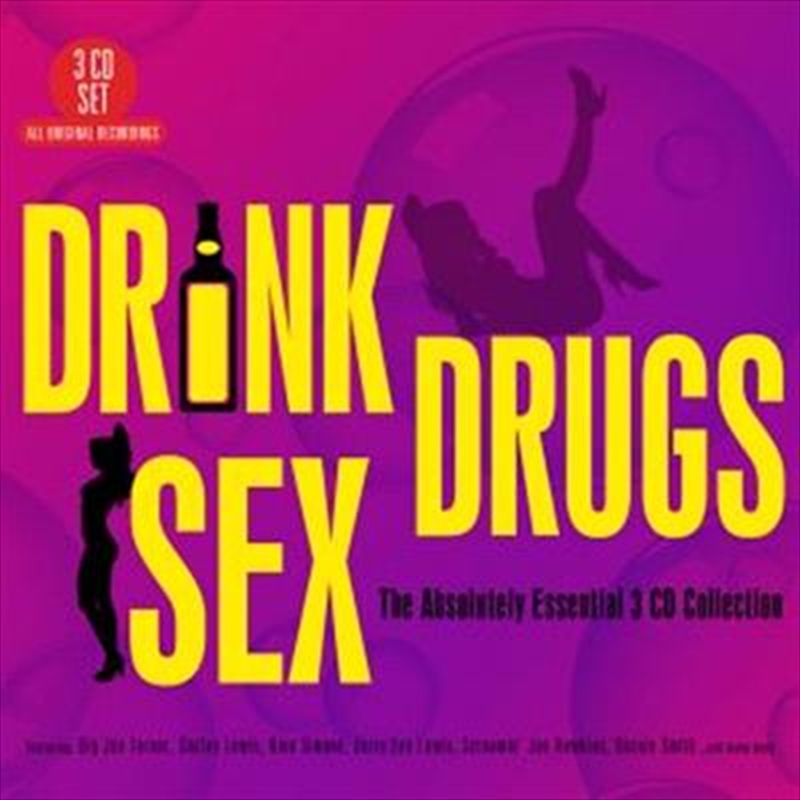 Drink Drugs Sex The Absolutely Essential 3cd Collection Various Cd