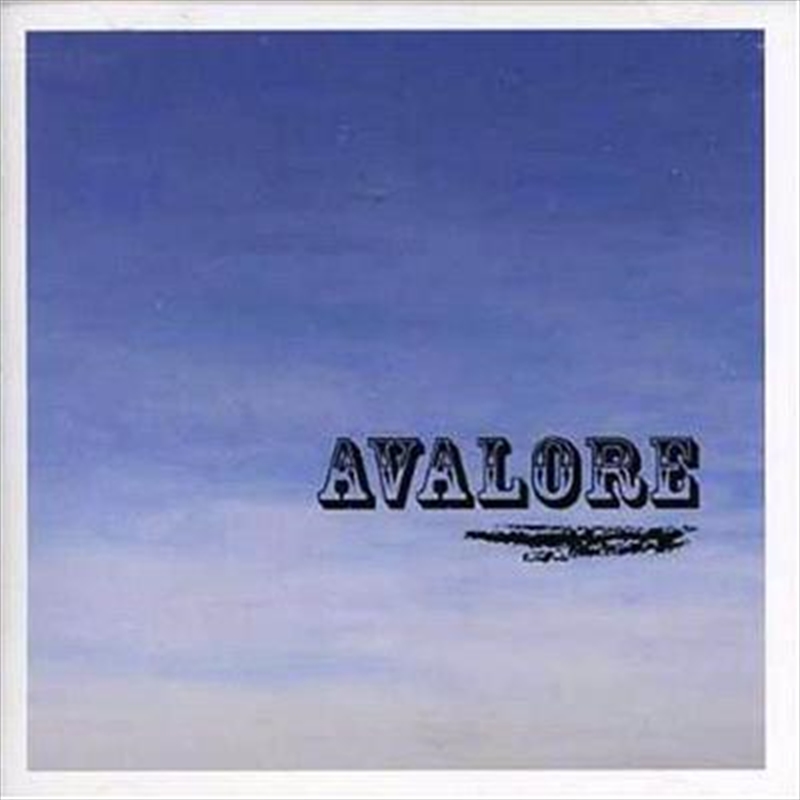 Avalore/Product Detail/Rock/Pop