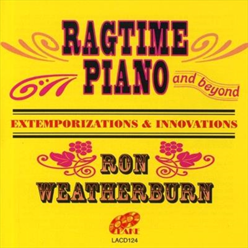 Ragtime Piano & Beyond: Extemporizations & Innovations/Product Detail/Jazz