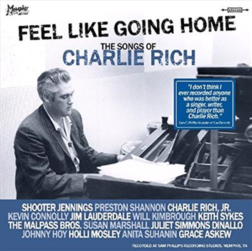Feel Like Going Home - The Songs Of Charlie Rich/Product Detail/Various
