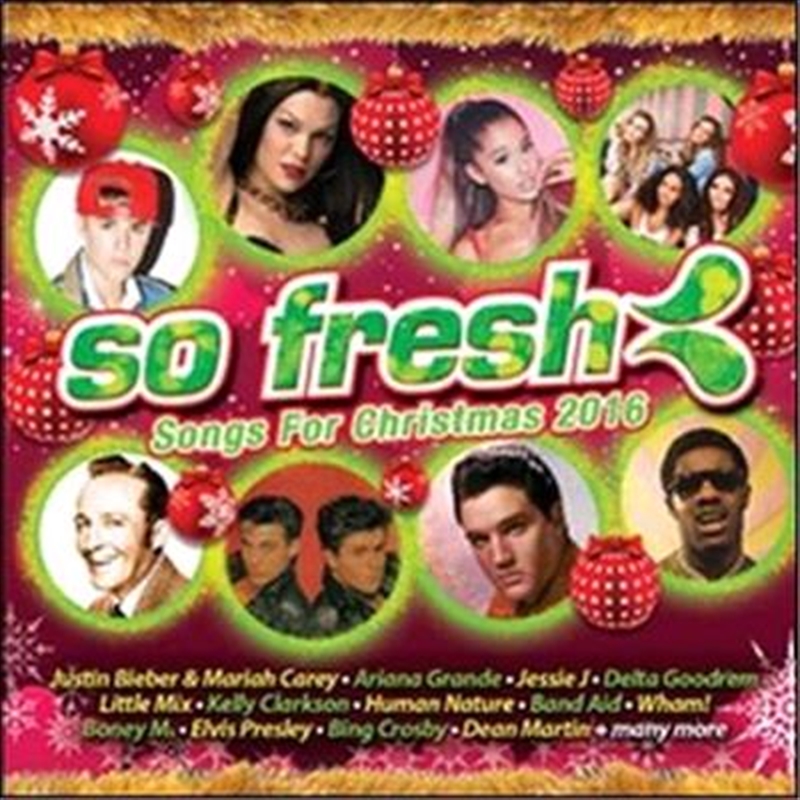 So Fresh Songs For Christmas 2016 CD/Product Detail/Christmas